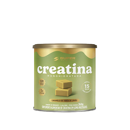 Super Nutrition Caramelo Creatina Torta de Limão 260g