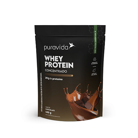 Puravida Chocolate Whey Concentrado 450g