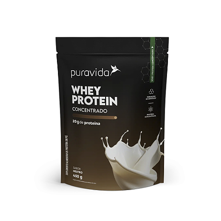 Puravida Neutro Whey Concentrado 450g