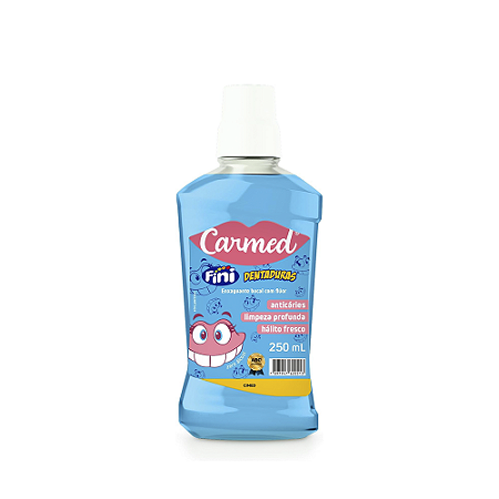 Cimed Carmed Fini Dentaduras Enxaguante Bucal 250ml