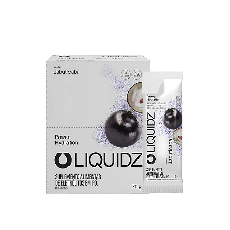 LIQUIDZ Jabuticaba Eletrólitos Zero açúcares e Sem corante
