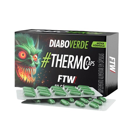 #Thermo Caps 60Caps Diabo Verde Ftw