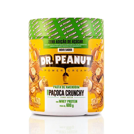 Pasta De Amendoim Paçoca 600G Dr Peanut