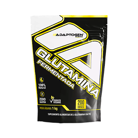 Glutamina Fermentada De 1Kg - Adaptogen