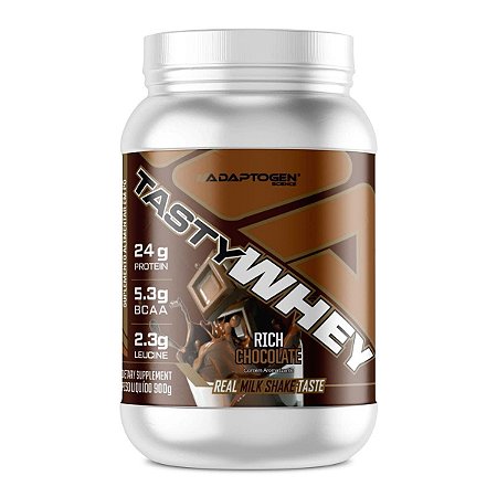 Tasty Whey Rich Chocolate 900G Adaptogen