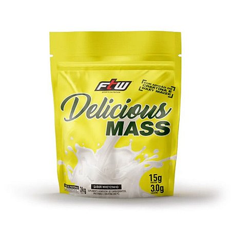 Delicious Mass 3Kg Wheyzinho Ftw