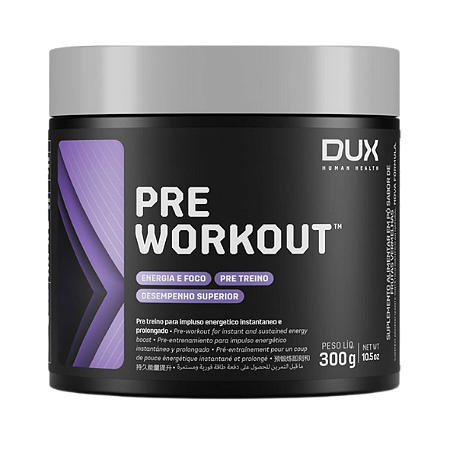 Pre Workout Original Pink Lemonade 300G Dux Nutrition