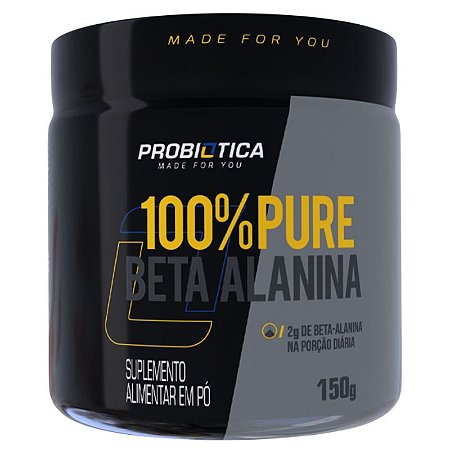 100% Pure Beta Alanina 150G - Probiótica