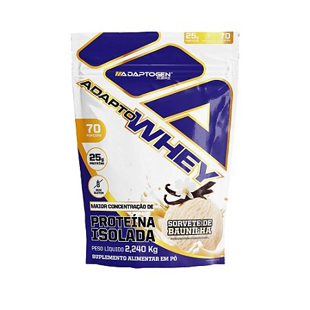 Adapto Whey Vanilla Cream Bag 2268G - Adaptogen