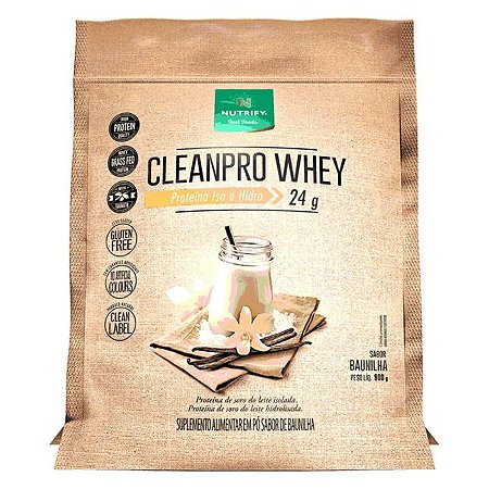 Cleanpro Whey 900G Baunilha - Nutrify