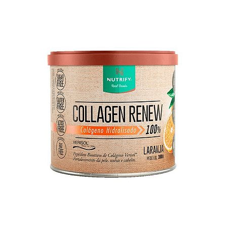 Collagen Renew 300G Laranja - Nutrify