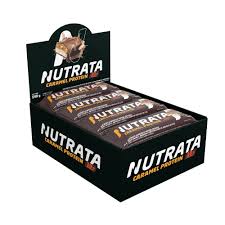 Barra Nutrata Caramel Protein 45G Display C/ 12 -  Nutrata