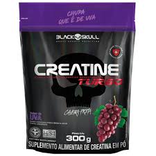 Refil Creatine Turbo 300G Uva Black Skull