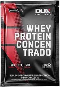 Whey Protein Concentrado Sache - Doce De Leite  Dux Nutrition