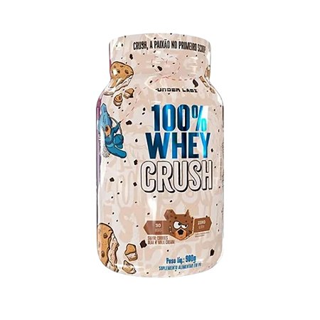 100% Whey Crush Concentrada 900G Strawbear – Under Labz