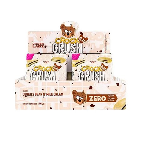 Alfajor  Crock Crush 50Gr C/ 12Un  Cookies And Cream – Under Labz