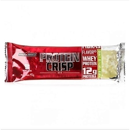 Crisp Bar Torta De Limão 45 Gr Integralmédica