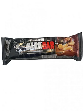 Dark Bar Chocolate Meio Amargo Com Castanhas 90Gr Darkness