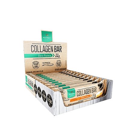 Collagen Bar Banoffee Display C/10 Nutrify