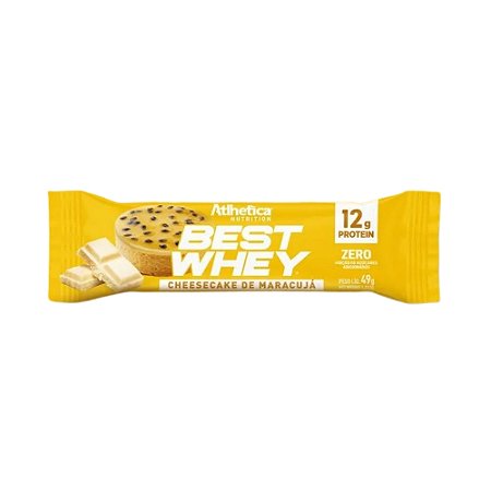 Best Whey Bar Cheesecake De Maracujá 49G Atlhetica Nutrition