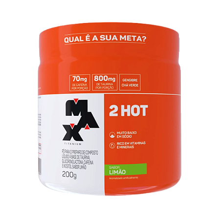 2Hot Pote 200G Limão – Max Titanium