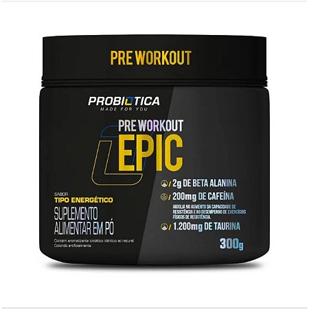 Epic Pote 300G Sabor Energético Probiotica