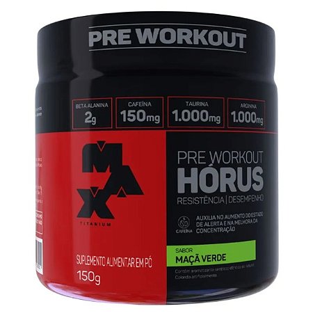 Horus Pote 150G Sabor Limão Yuzu Max Titanium