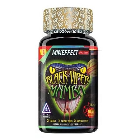 Black Viper Mamba 30 Comprimidos - Maxeffect Pharma