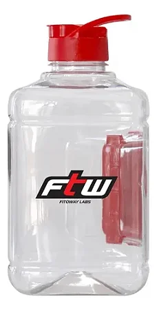 Galao 1 Litro Tampa Vermelha  - Ftw