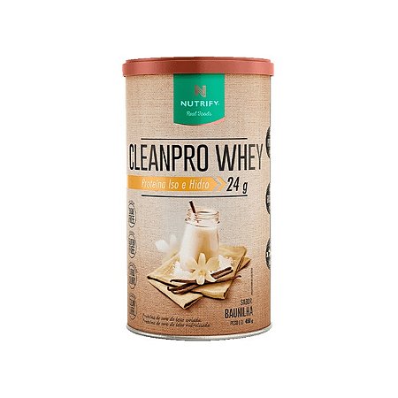 Cleanpro Whey 450G Baunilha - Nutrify