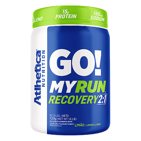 Go! My Run Recovery 2:1 720G Limão Atlhetica