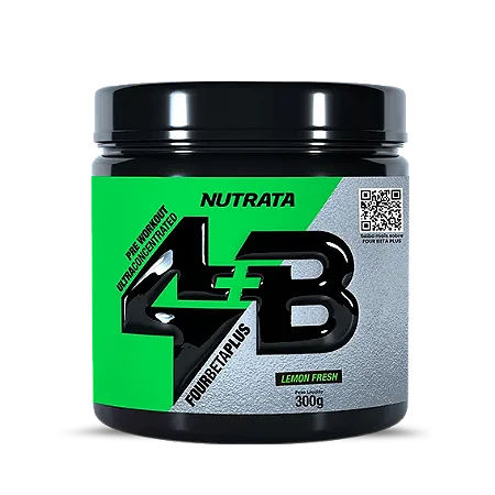 Pre Treino 4B Limao 300G - Nutrata