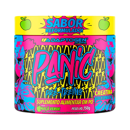 Panic Pré Treino Maça Verde 150G Adaptogen