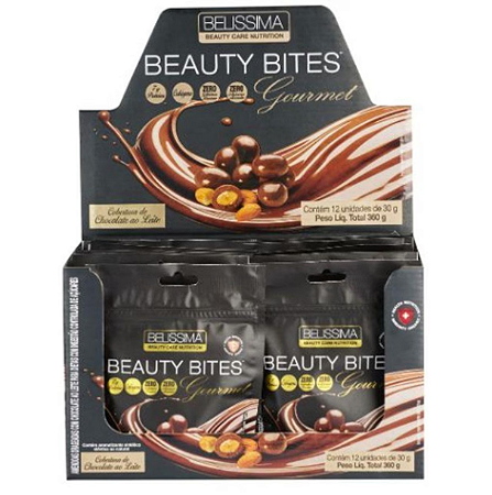 Drageado Amendoa Chocolate Ao Leite 30G Cx 12 Uni Belissima