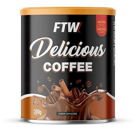 Delicious Coffee - 300G - Sabor Capuccino Ftw