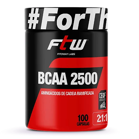 Bcaa 2500 500Mg 100Caps Ftw