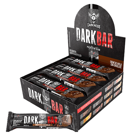 Dark Bar Combo C/ 8Un Creme De Avelã Com Chocolate Darkness