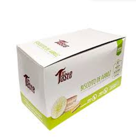 Biscoito De Arroz Torta De Limao 22Gr Display C/12 Un Mrs Taste