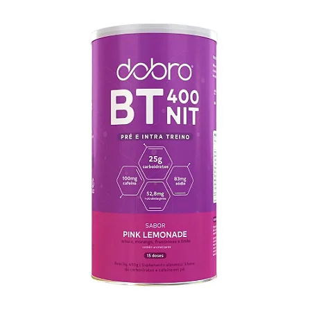 Bt Nitrato sabor Pink Lemonade 450g- DOBRO
