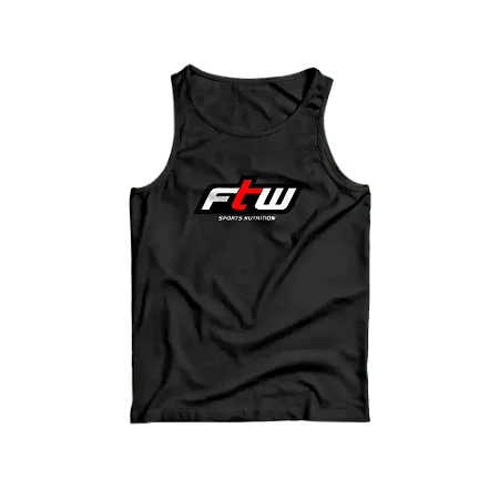 Camiseta  Preta Regata Gg Ftw