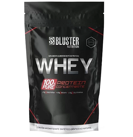 Whey 100% Refil Doce De Leite 900G - Bluster Nutrition