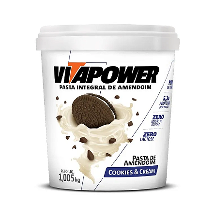 Vitapower Integral Pote 1005G Sabor Cookies & Cream - Vitafor