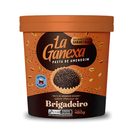 Pasta De Amendoim Mouse De Brigadeiro 1Kg La Ganexa