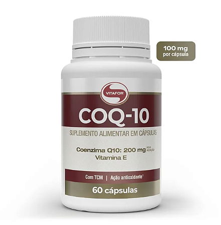 Coenzima Q10 50Mg 60 Capsulas 500Mg  - Vitafor