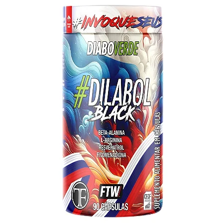 Diabo Verde #Dilabol Black Tadalafellas - 90 Capsulas Ftw