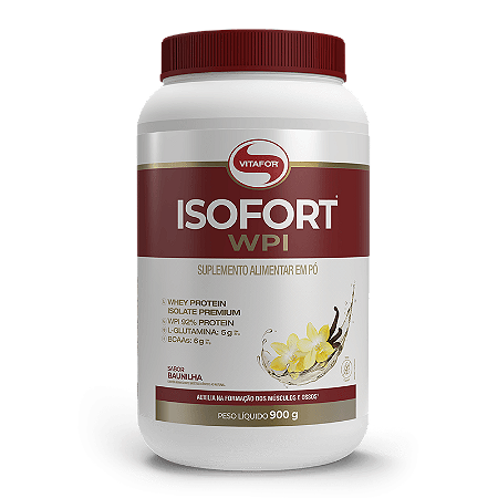 Isofort Pote 900G Baunilha Vitafor