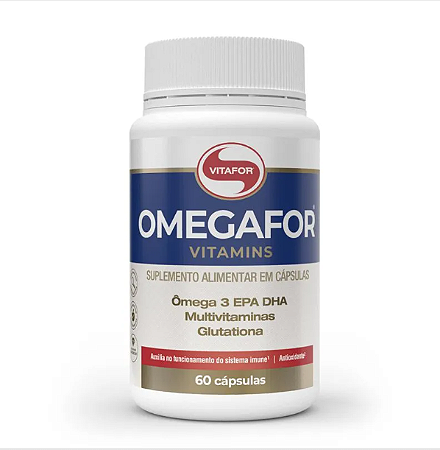 Omegafor Vitamins 60 Capsulas 1000Mg Vitafor