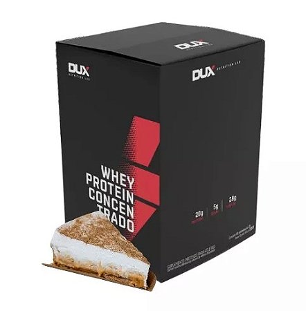 Whey Protein Concentrado Sache Cx 10Un Banoffe Dux Nutrition