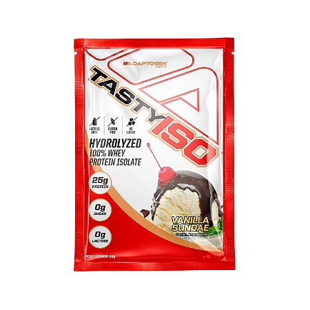 Packet Tasty Iso Sorvete De Baunilha 30G Adaptogen