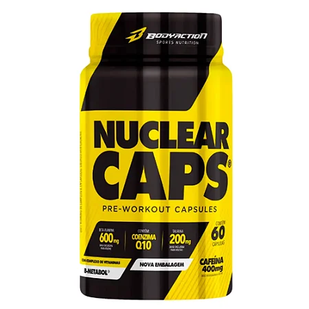 Nuclear Rush 60 Capsulas - Body Action
